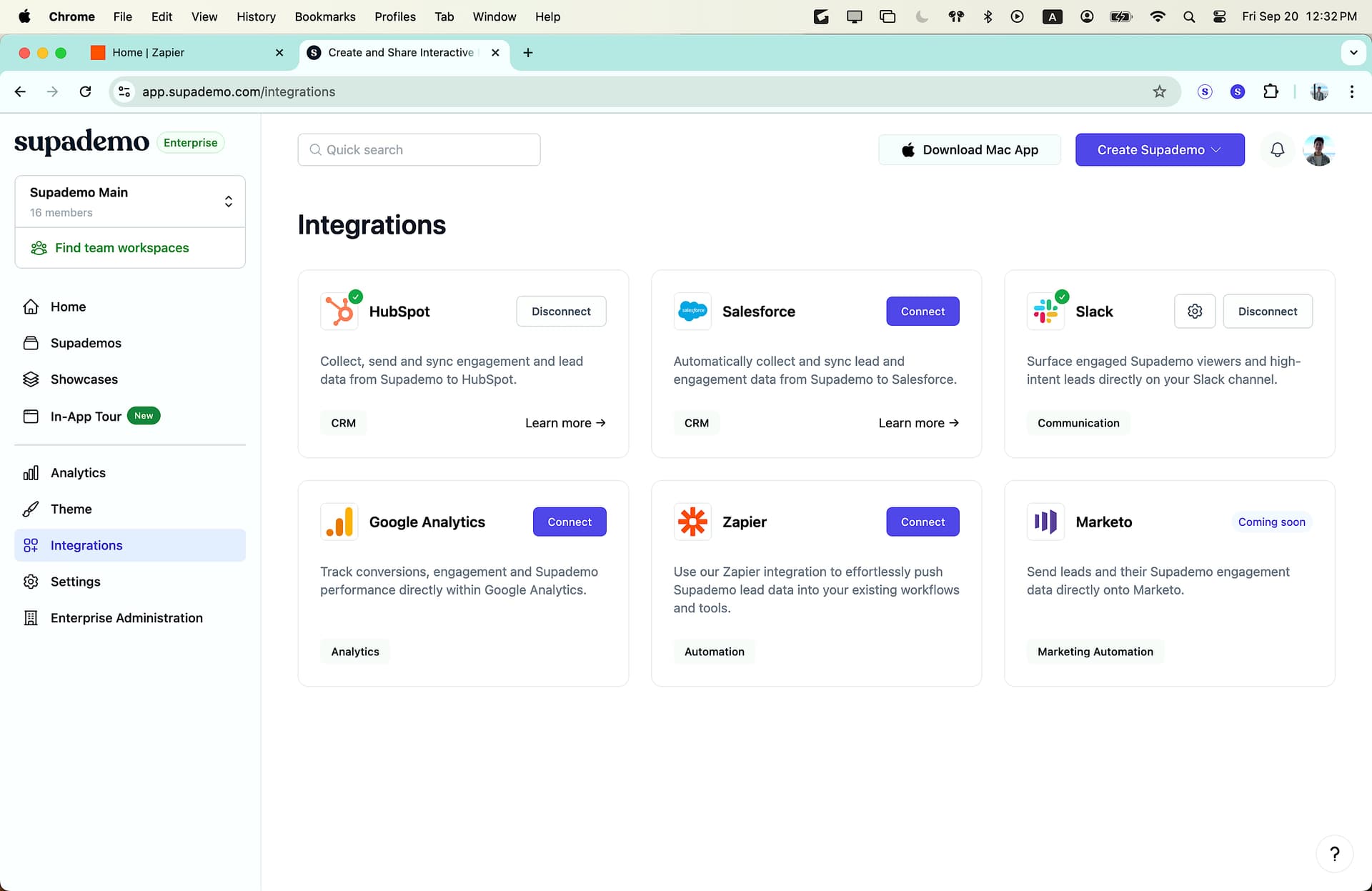 Learn: Zapier integration