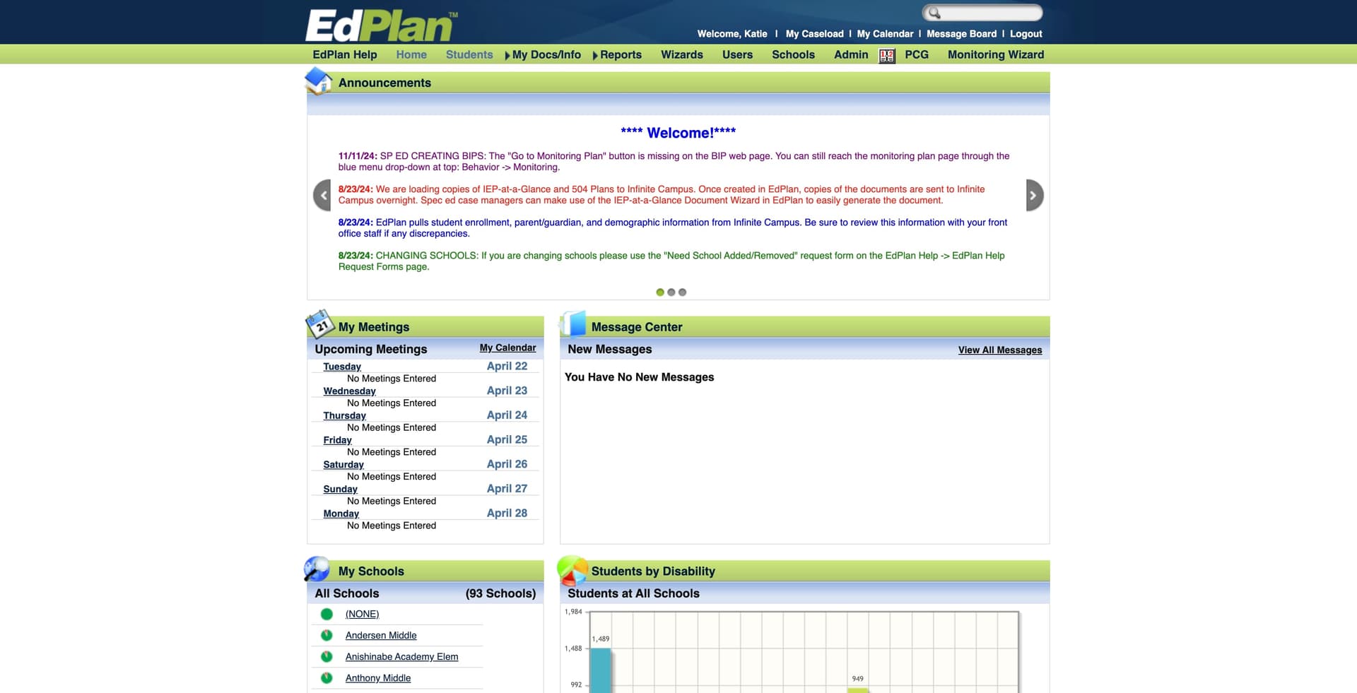 EdPlan - OOD Progress Report