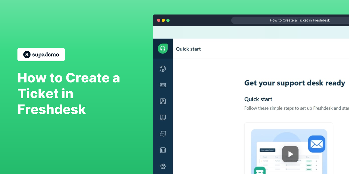 How to Create a Ticket in Freshdesk