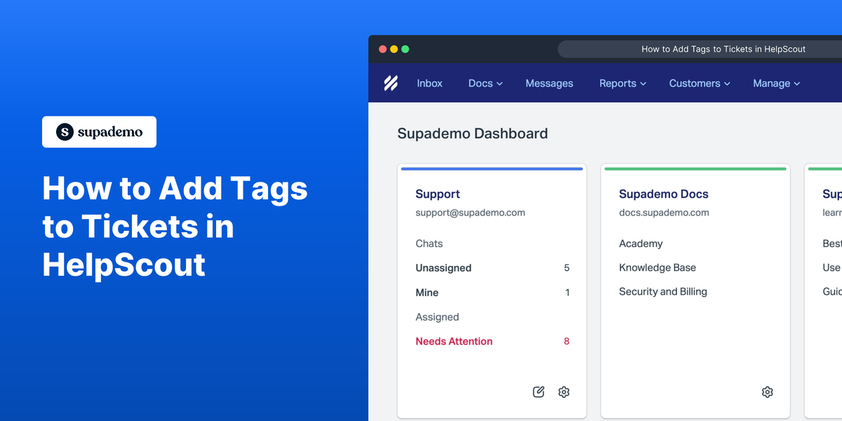How to Add Tags to Tickets in HelpScout