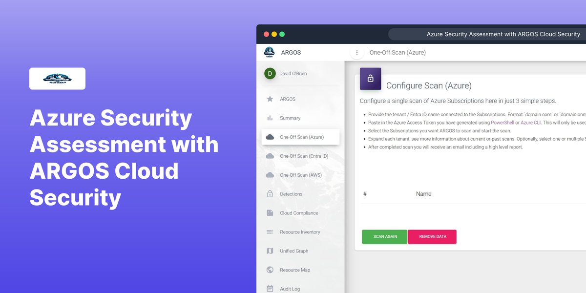 Azure Security Assessment with ARGOS Cloud Security