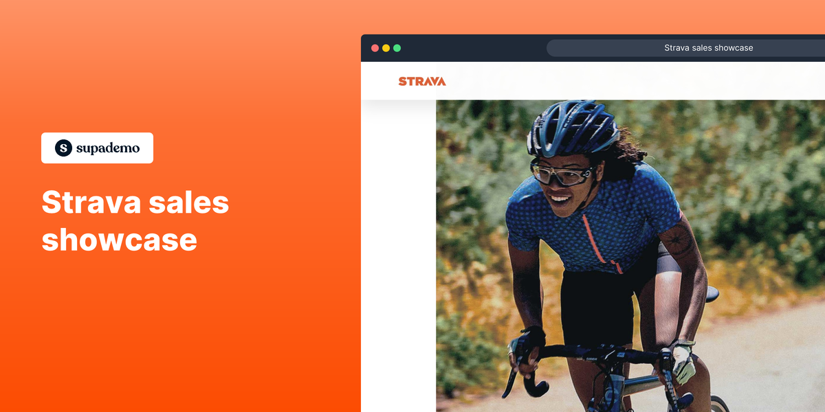 Strava sales showcase